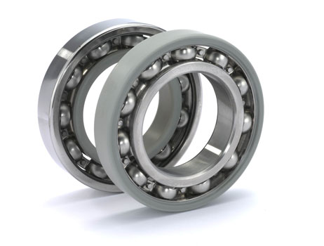 PEEK保持架角接触球轴承